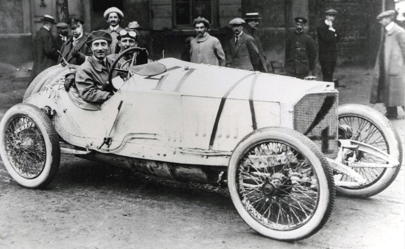 1914 Mercedes Type 18/100 Grand Prix 'before' photo