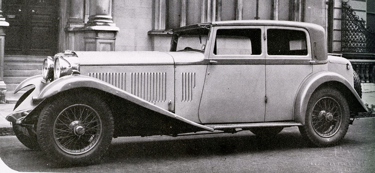 1932 Bentley 8 Liter  Sports Tourer 'before' photo