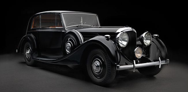1939 Bentley 4 ¼ Liter Fixed Head Coupe 'after' photo