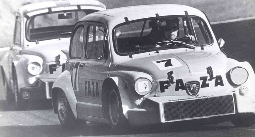 1970 Fiat Abarth TCR 1000 Berlina Corsa 'before' photo