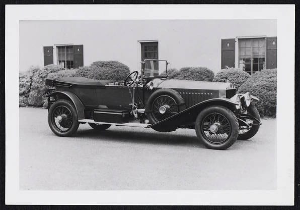 1914 Rolls-Royce Silver Ghost Tourer 'before' photo