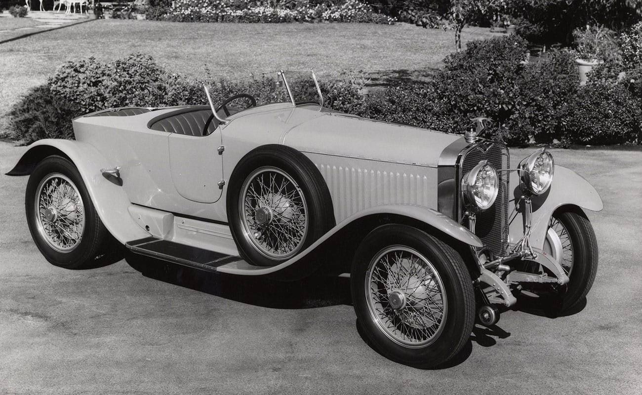 1928 Hispano-Suiza H6C Skiff 'before' photo