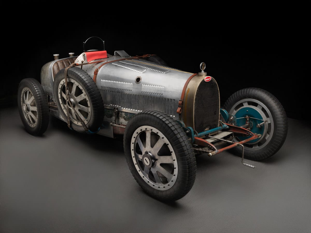 1930 Bugatti Type 35B Grand Prix 'after' photo
