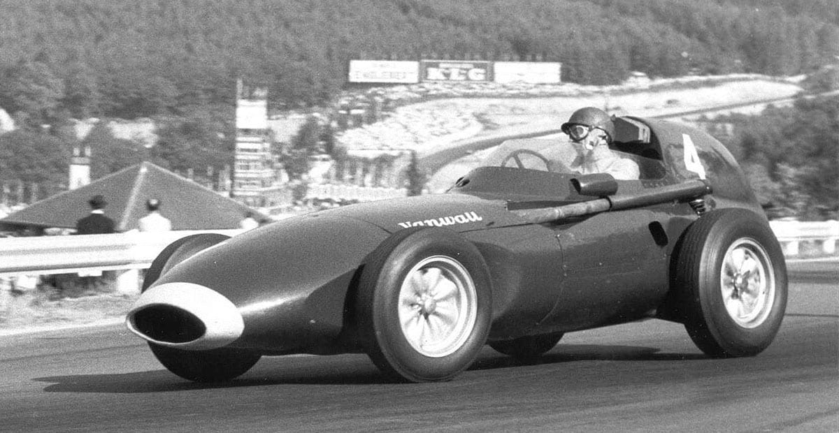 1958 Vanwall Formula 1 'before' photo