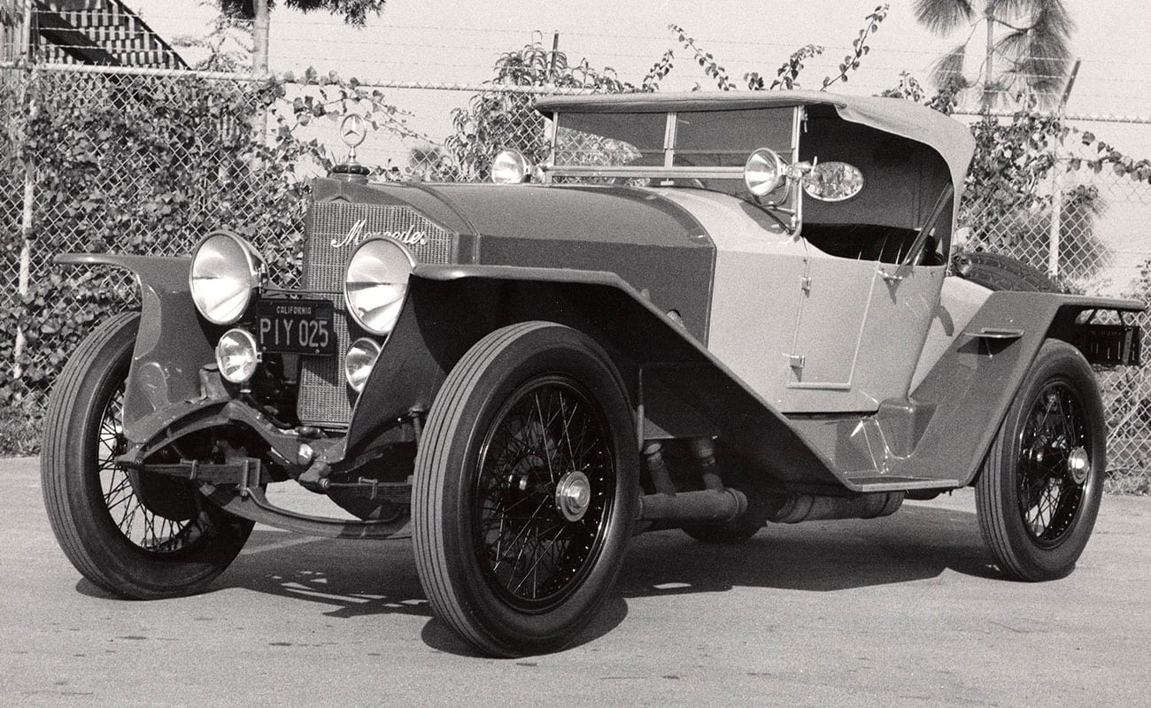 1923 Mercedes 28/95 Targa Florio 'before' photo