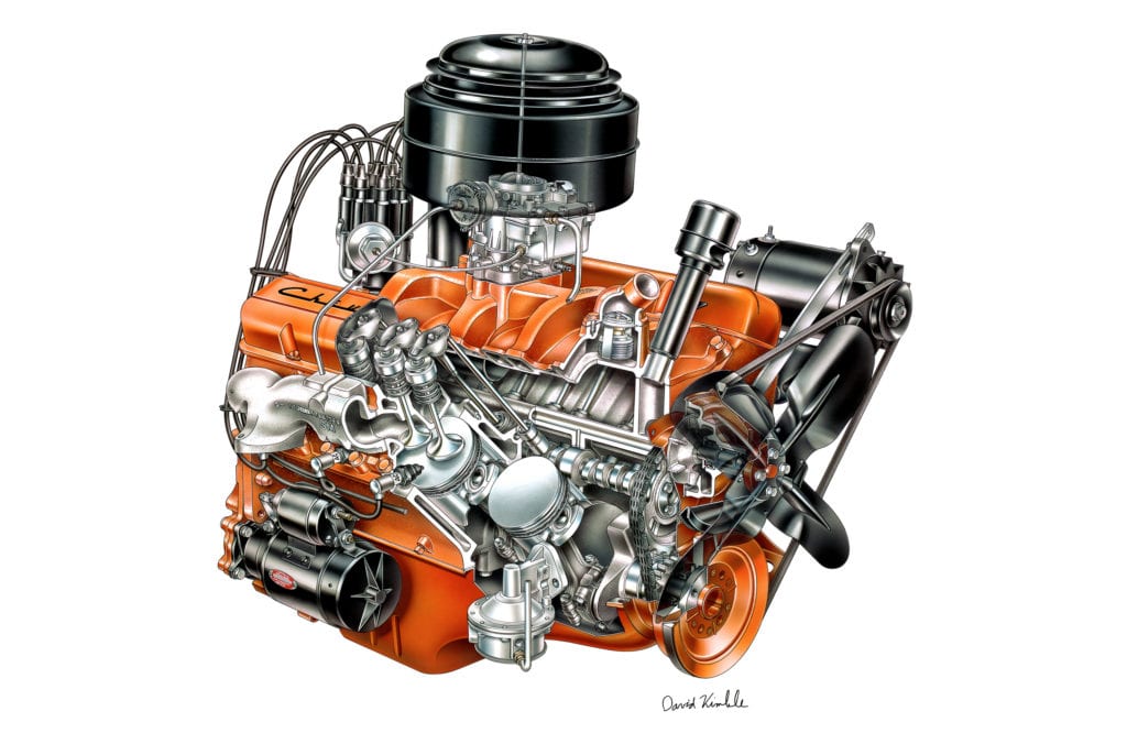 1955 265 ci V8 Small Block - An homage to engineering, the original Chevrolet V-8.