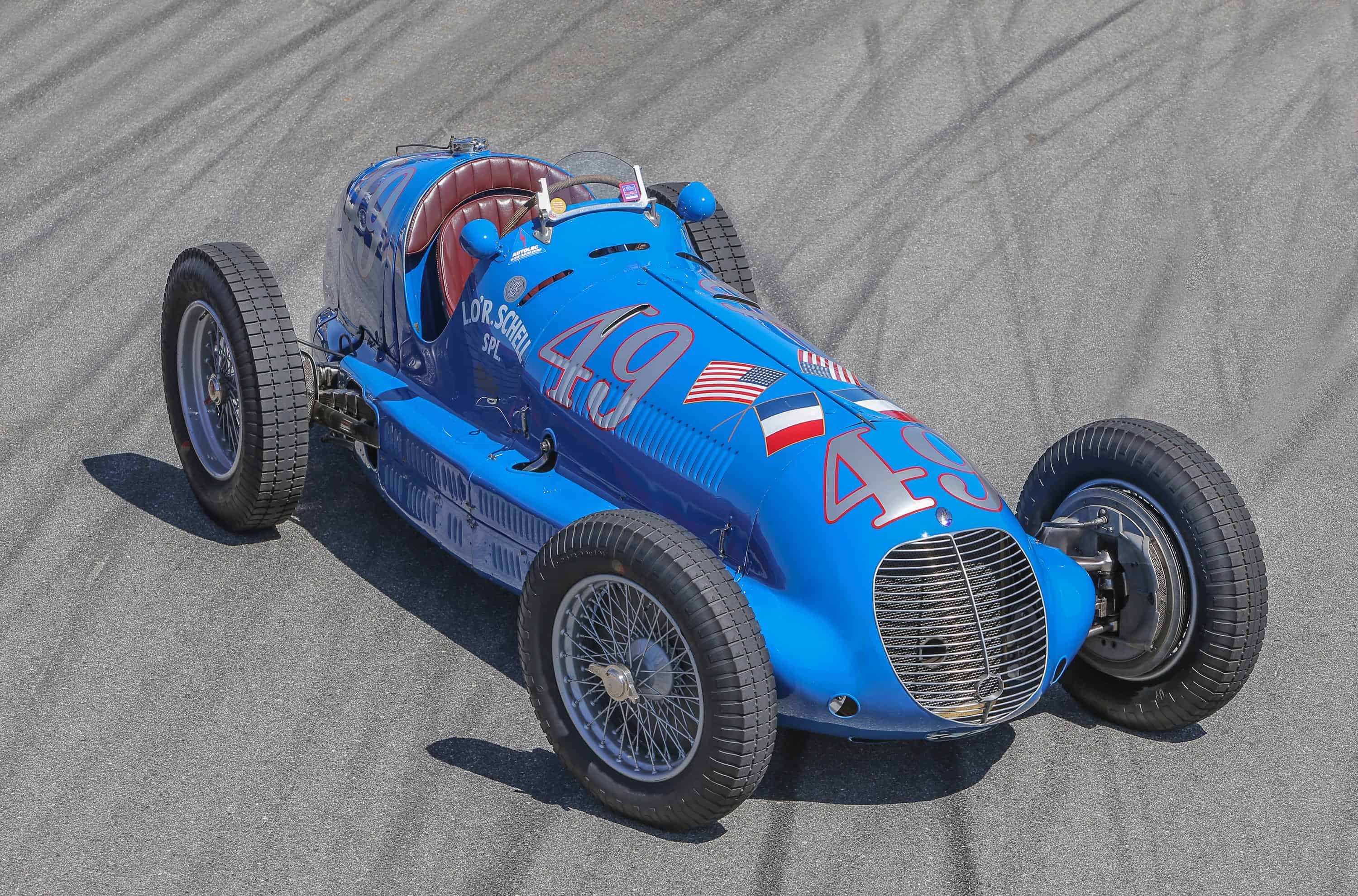 French Blue at Indy - The 1938 Maserati 8CTF - Revs Institute