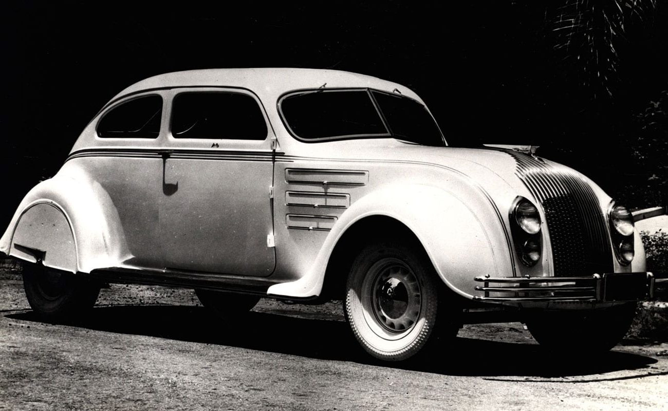 1934 Chrysler Airflow Imperial CV-8 Coupe 'before' photo