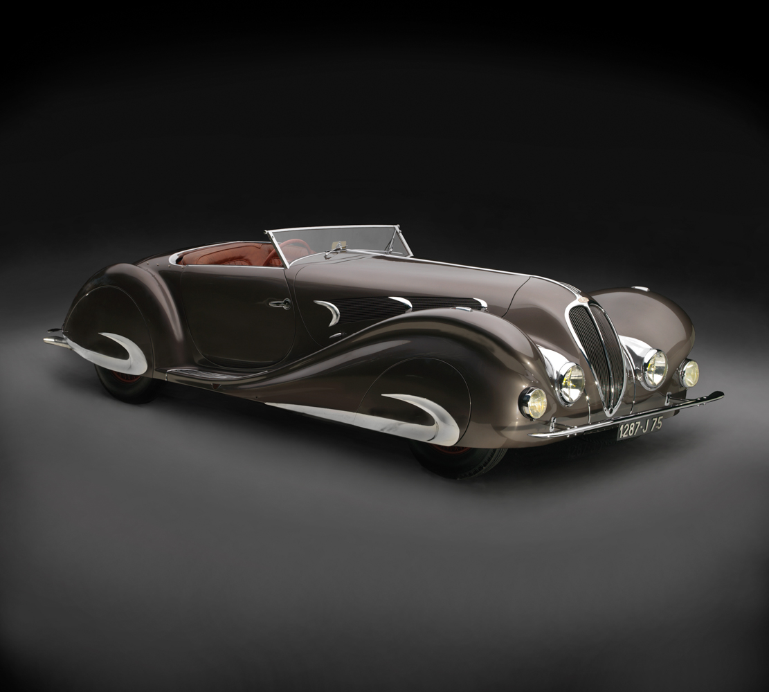 1937 Delahaye Type 135MS Special Roadster 'after' photo
